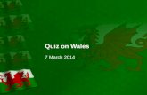 Quiz on Wales