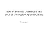 How Marketing Destroyed The Soul of the Poppy Appeal Online