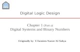 Chapter 1  (Part a)  Digital Systems and Binary Numbers
