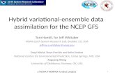 Hybrid variational - e nsemble  d ata  a ssimilation  for the NCEP GFS