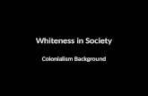 Whiteness in Society