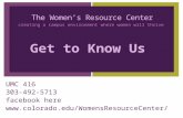 The Women’s Resource Center