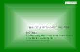 THE COLLEGE-READY PROMISE