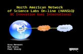 North American Network  of Science Labs On-line ( NANSLO ) BC Innovation Goes International