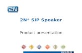 2N ®  SIP Speaker