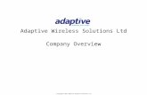 Adaptive Wireless Solutions Ltd Company Overview