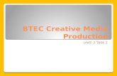 BTEC Creative Media Production