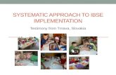 Systematic approach to IBSE implementation