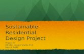 Sustainable Residential Design Project