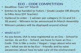 ECO – CODE COMPETITION