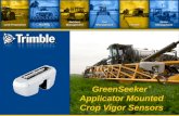 GreenSeeker ® Applicator Mounted Crop Vigor Sensors