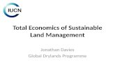 Total  Economics of Sustainable Land Management