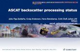 ASCAT backscatter processing status