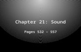 Chapter 21: Sound