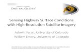 Sensing Highway Surface Conditions with High-Resolution Satellite Imagery