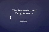 The Restoration and Enlightenment