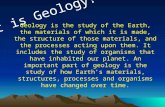 What is Geology?