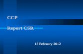 CCP Report CSR