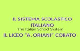 The  Italian School  System