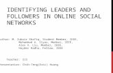 Identifying Leaders and Followers in Online Social Networks