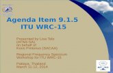 Agenda Item 9.1.5  ITU  WRC-15