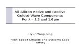 All-Silicon Active and Passive  Guided-Wave Components  For  λ  = 1.3 and 1.6 µm