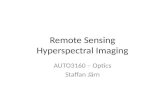 Remote Sensing Hyperspectral Imaging