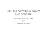 ME 2205 ELECTRICAL DRIVES AND CONTROL