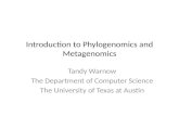 Introduction to  Phylogenomics  and  Metagenomics