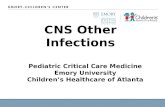 Pediatric Critical Care Medicine Emory University Children’s Healthcare of Atlanta