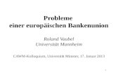 Die bisherigen Beschlüsse: Europäische Bankenaufsicht