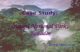 Case Study: Yasuni National Park, Ecuador
