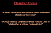 “To What Extent does Nationalism Drive the Pursuit of National Interests?”