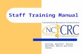 Staff Training Manual