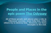 People and Places in the epic poem  The Odyssey