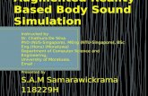Augmented Reality Based Body Sound Simulation