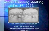 Winter Planning Meeting Jan 27, 2011