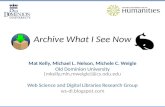 Archive What I See Now