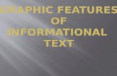Graphic features Of Informational  Text
