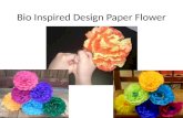 Bio Inspired Design Paper Flower