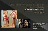 Escola Básica e Secundária D. Lucinda de Andrade Ciências Naturais Anorexia