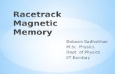 Racetrack Magnetic Memory