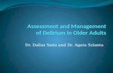 Assessment and Management of Delirium in Older Adults