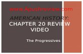 American History:  Chapter 20 Review Video