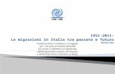 1951-2011: Le migrazioni in  Italia tra  passato e futuro Edizioni Idos