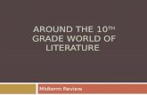Around the 10 th  grade  world of literature
