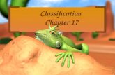 Classification  Chapter 17