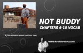 Bud, Not Buddy Chapters 6-10 Vocab