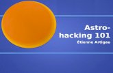Astro-hacking  101