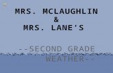MRS. MCLAUGHLIN & MRS. LANE’S